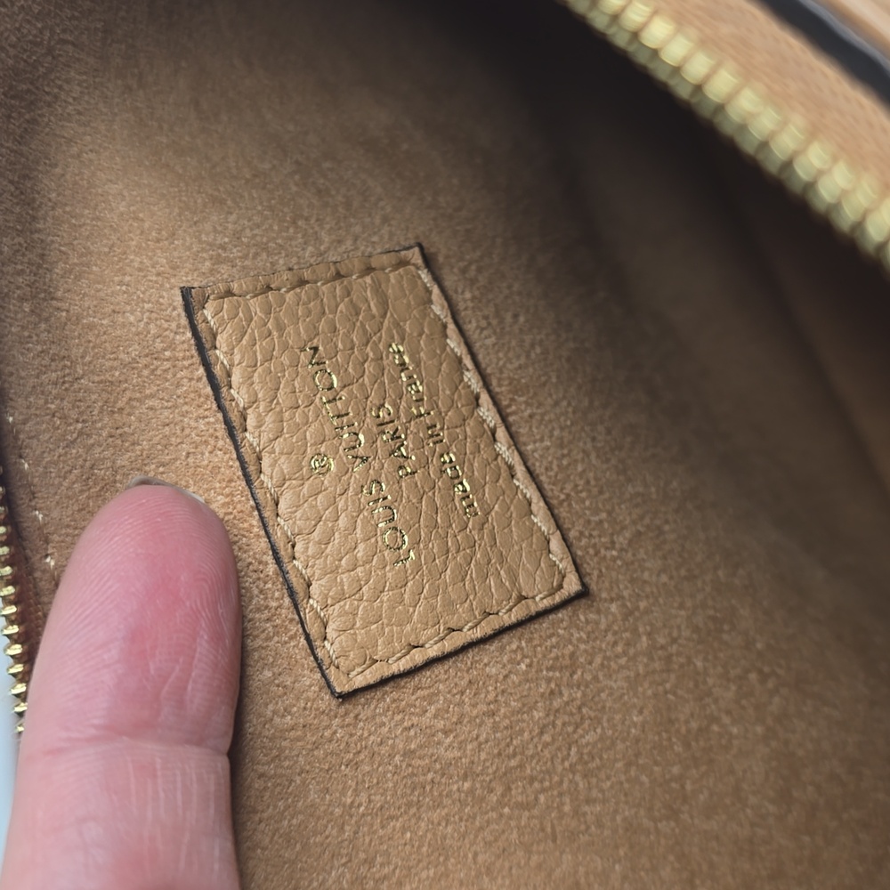 Louis Vuitton Empreinte Monogram Giant Multi Pochette Accessories Arizona Creme - Picture 14 of 16